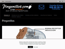 Tablet Screenshot of pinganillos.com